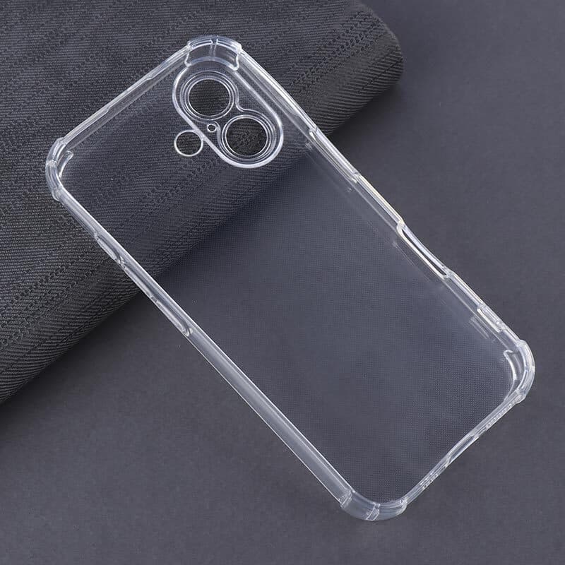 قاب ژله ای ضربه گیر بی رنگ آیفون iPhone 16 محافظ لنزدار — تصویر ۲