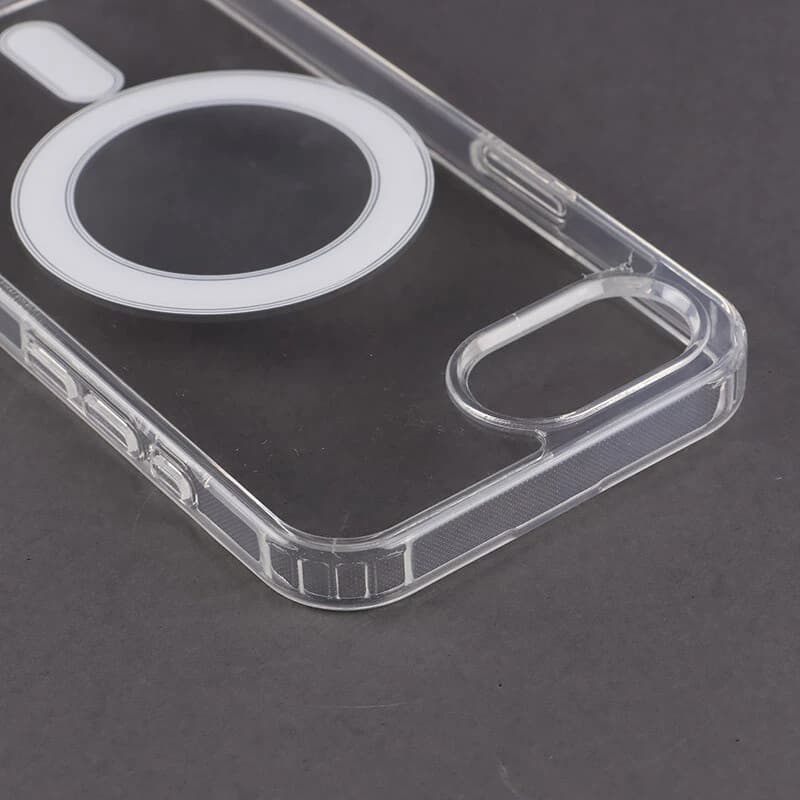 قاب ضد ضربه مگ سیف Clear Case Magnetic آیفون iPhone 16e — تصویر ۳