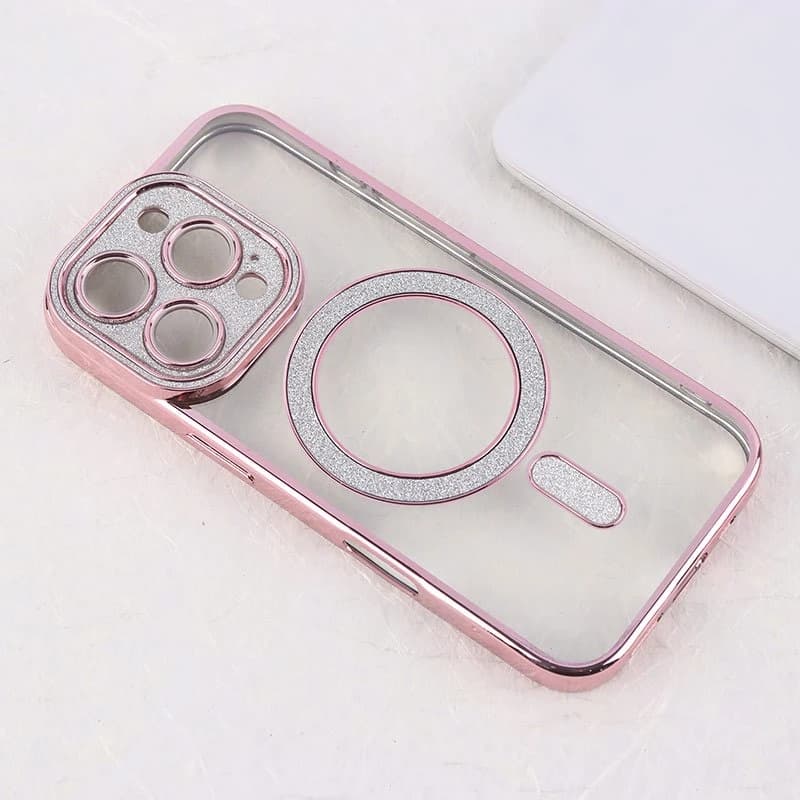 قاب اکلیلی مگ سیف آیفون iPhone 16 Pro محافظ لنزدار — تصویر ۲