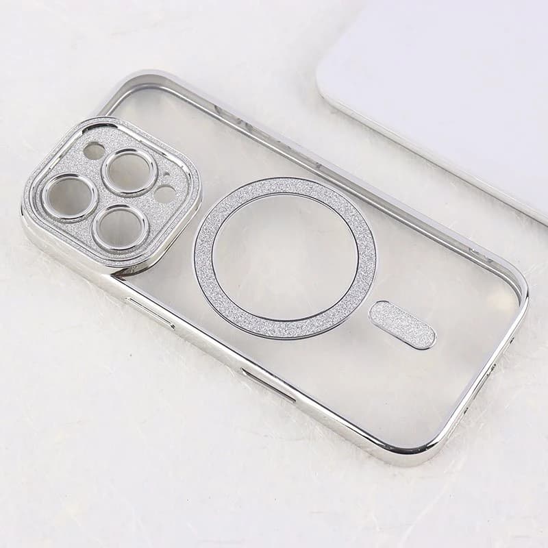 قاب اکلیلی مگ سیف آیفون iPhone 16 Pro محافظ لنزدار — تصویر ۵