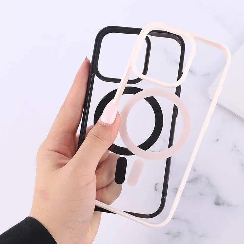 قاب PC مگ سیف آیفون iPhone 16 Pro دور رنگی — تصویر ۷
