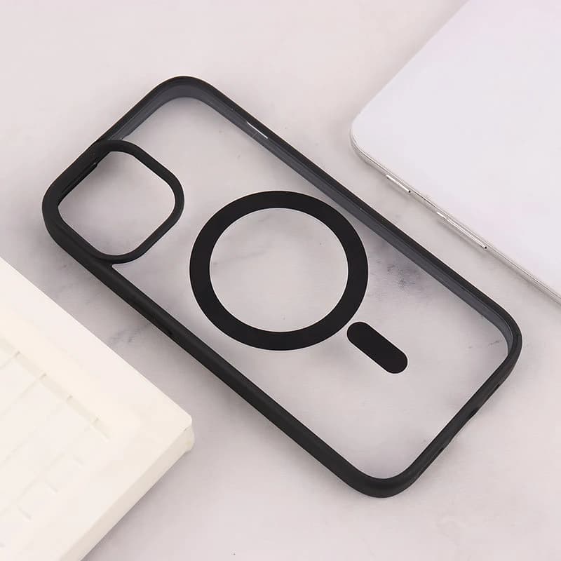 قاب PC مگ سیف آیفون iPhone 15 دور رنگی — تصویر ۸