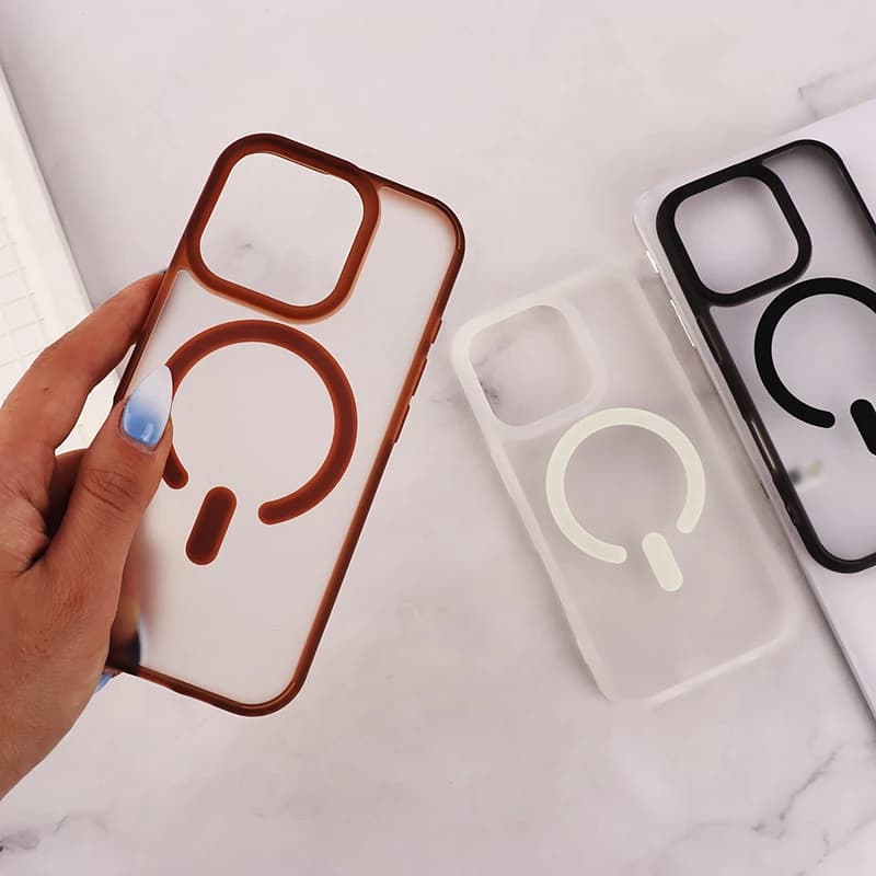 قاب مگ سیف Vip Max آیفون iPhone 16 Pro مات رنگی — تصویر ۲