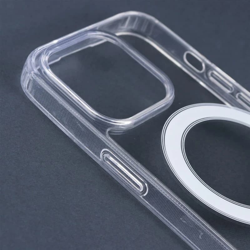 قاب ضد ضربه مگ سیف Clear Case Magnetic آیفون iPhone 15 Pro — تصویر ۴