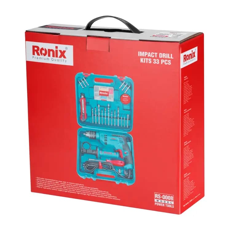 کیت دریل و متعلقات 29 پارچه رونیکس مدل RS_0008(کیت دریل) ronix — تصویر ۲