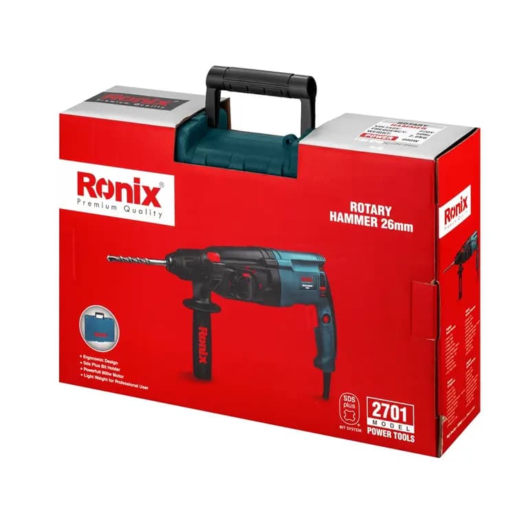 دریل بتن کن رونیکس 800 وات مدل 2701 ronix — تصویر ۶