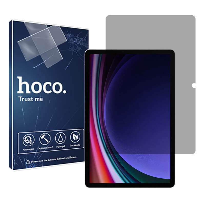 گلس تبلت سامسونگ Galaxy Tab S9 مدل نانو هیدروژل پرایوسی برند هوکو