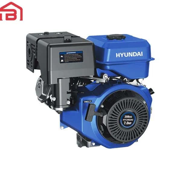موتور برق تک بنزینی 7 اسب بخار هندلی و دستی هیوندای مدل H-370