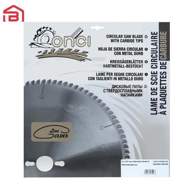 تیغ اره الماسه انسی MDF سری گلدن 300*96 رونیکس مدل LHC11330031G — تصویر ۳