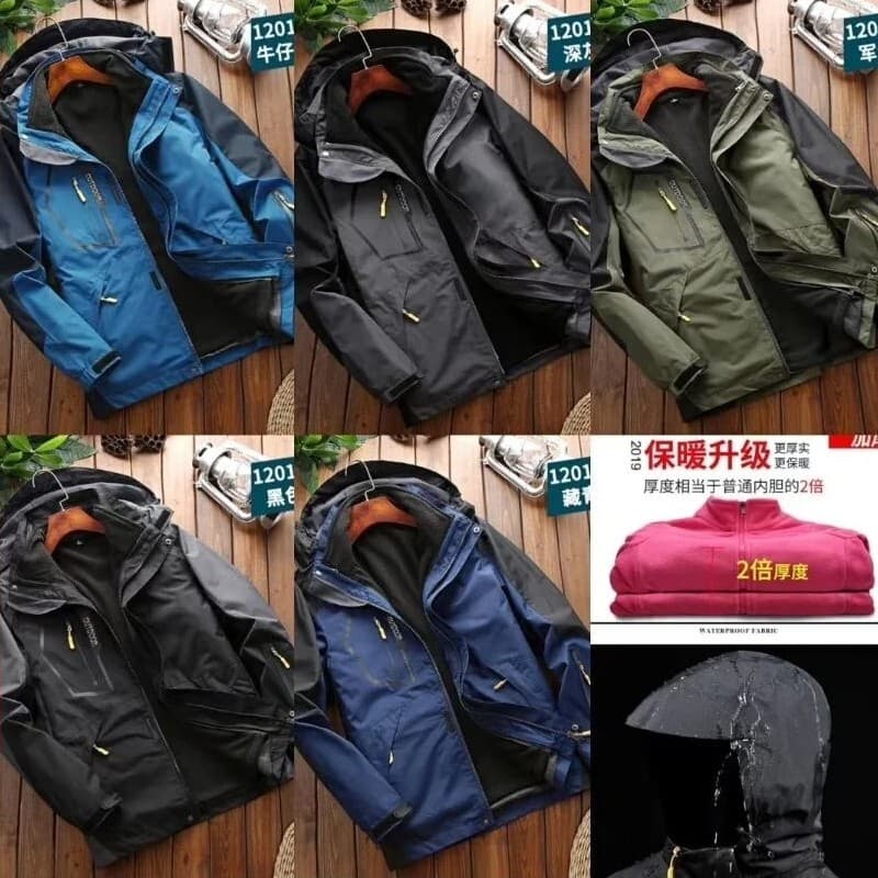 کاپشن دوقلو گورتکس outdoor ضد آب و فوق العاده با کیفیت | کاپشن اسپورت مردانه | کاپشن مردانه | کاپشن اصل | کاپشن اورجینال | امریکایی | کانادایی | اروپایی | المانی | عربی | اماراتی | کاپشن پفی | کاپشن خ — تصویر ۶