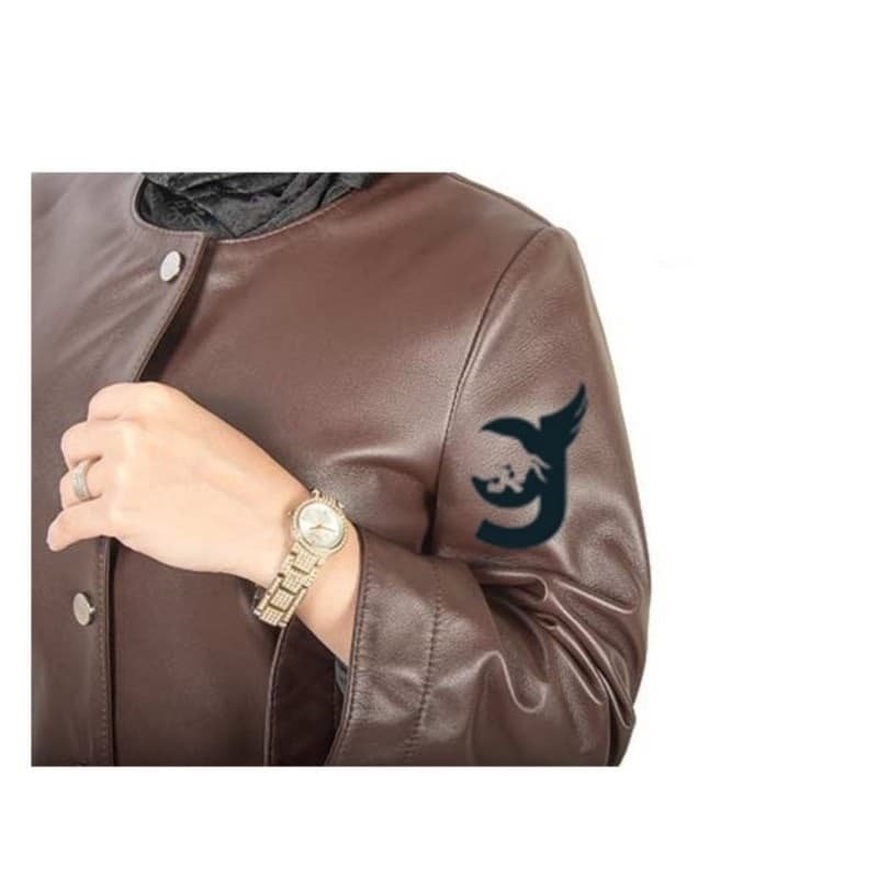 مانتو تمام چرم طبیعی کاپشن چرم زنانه تمام چرم طبیعی گوسفندی درجه یک سایزبندی رنگبندی طرح رز | کاپشن اسپورت مردانه | کاپشن مردانه چرم | کاپشن اصل | کاپشن اورجینال | امریکایی | کانادایی | اروپایی | الما — تصویر ۴