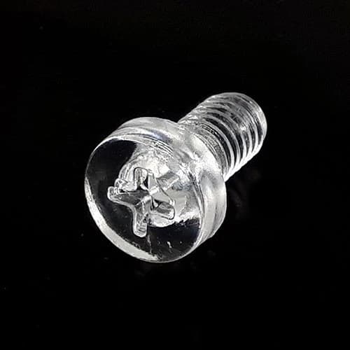 پیچ پلاستیکی چهار سو 6*12 شفاف