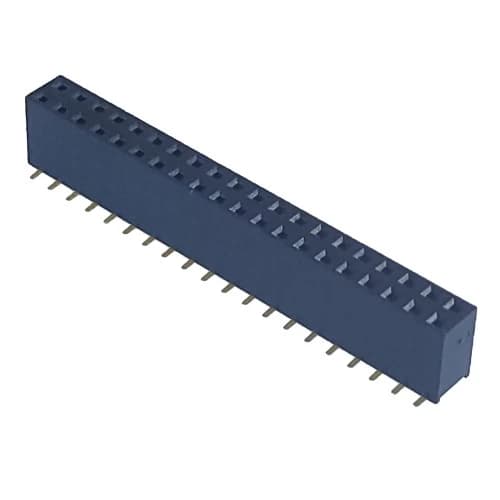 پین هدر 20*2 رایت مادگی SMD 2.54mm