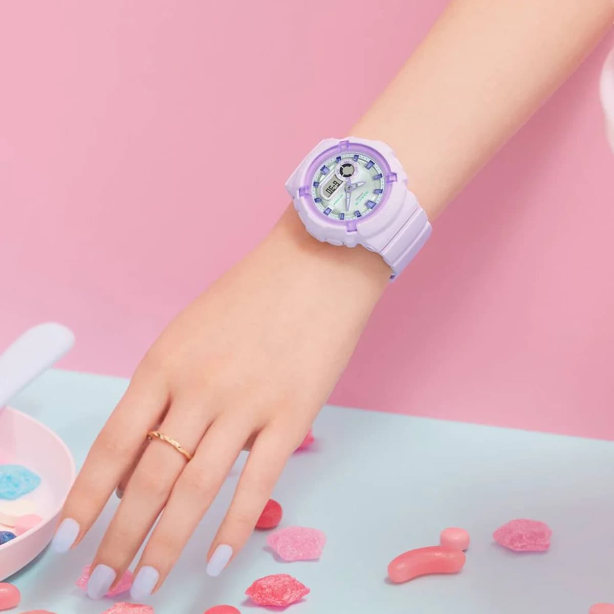ساعت مچی زنانه کاسیو بیبی جی مدل Casio Baby-G BGA-280SW-6ADR — تصویر ۲