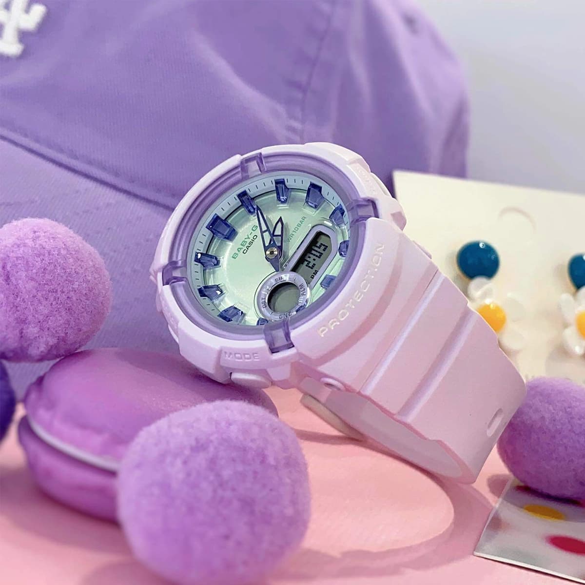 ساعت مچی زنانه کاسیو بیبی جی مدل Casio Baby-G BGA-280SW-6ADR — تصویر ۴