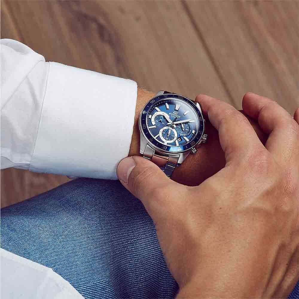 ساعت مچی مردانه کاسیو ادیفایس مدل Casio Edifice EFV-600D-2AVUDF — تصویر ۴