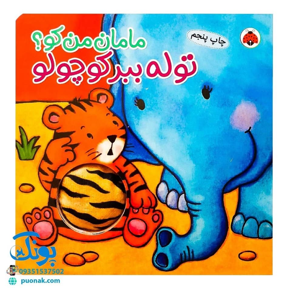 کتاب مامان من کو؟ توله ببر کوچولو (کتاب سوت دار) – شهر قلم