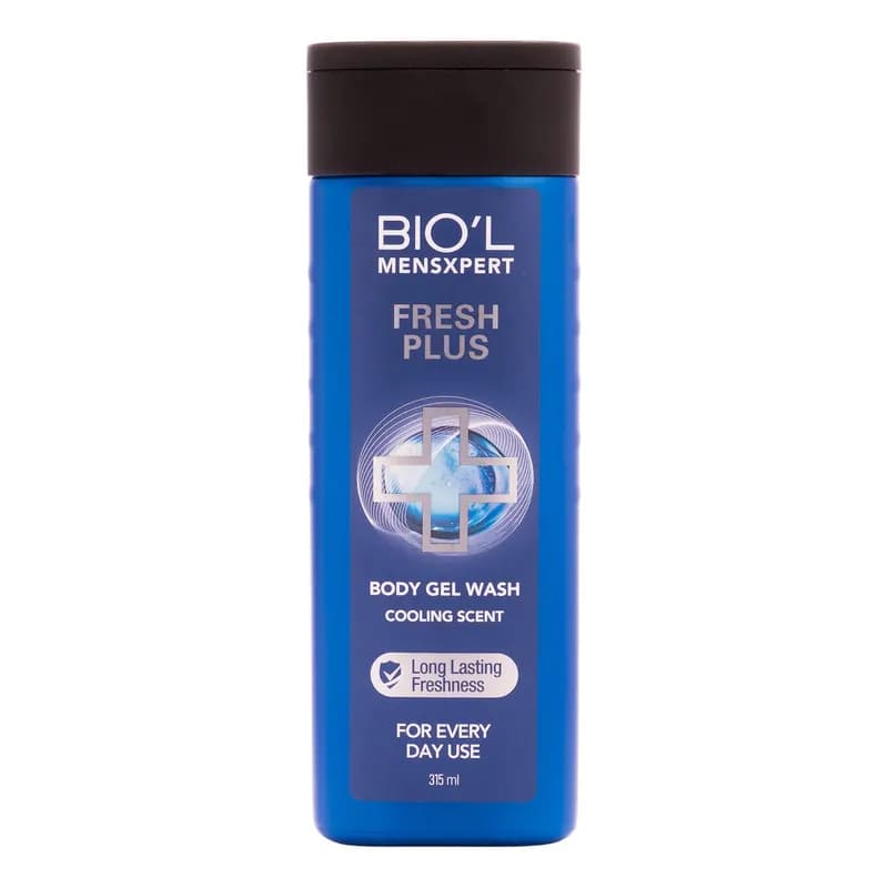 شامپو بدن بیول مدل Fresh Plus با رایحه خنک مناسب برای انواع پوست حجم 315 میلی لیتر — تصویر ۲