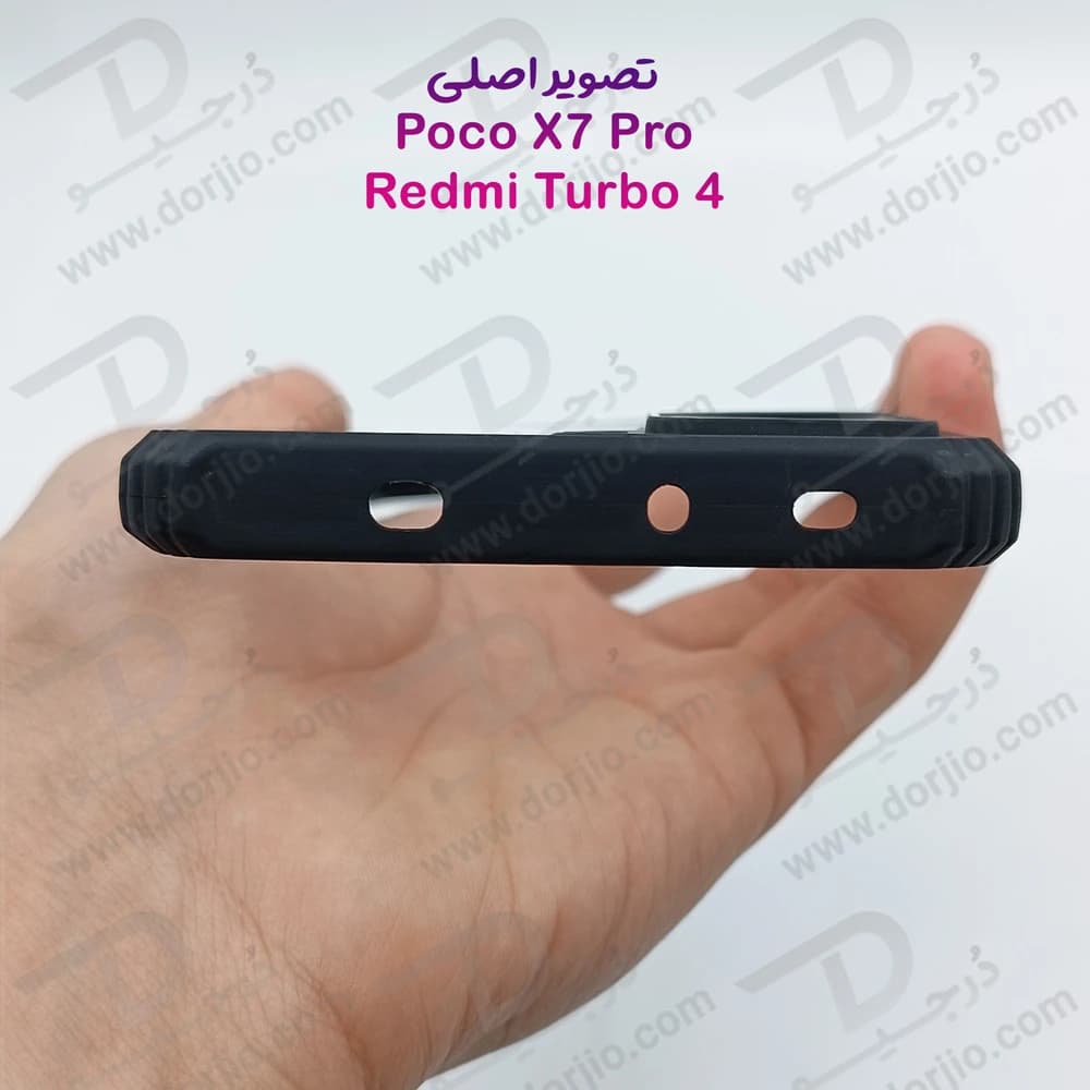 گارد ضد ضربه شفاف Xiaomi Poco X7 Pro طرح iPaky — تصویر ۵