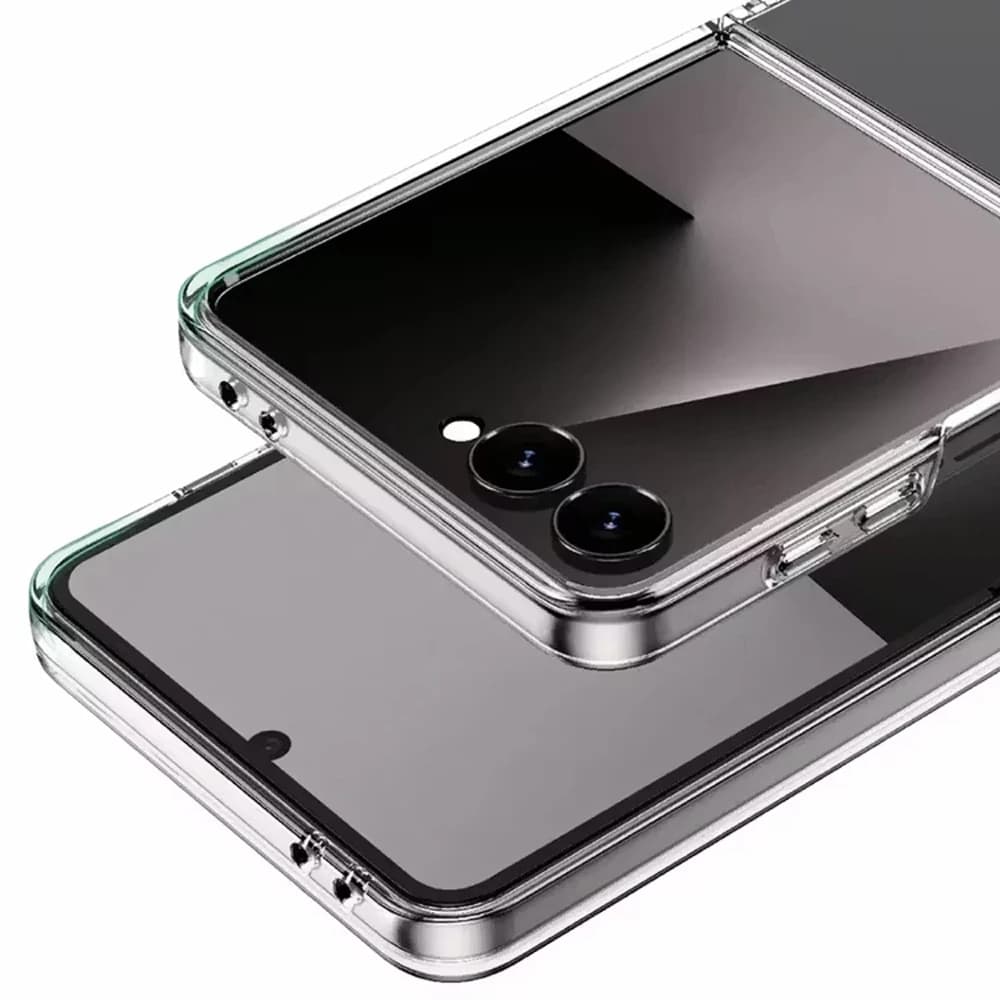 قاب Delgado تمام شفاف Samsung Galaxy Z Flip 7 مارک Green Lion — تصویر ۸