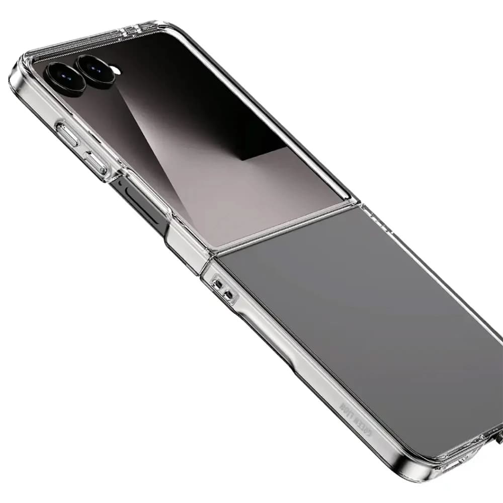 قاب Delgado تمام شفاف Samsung Galaxy Z Flip 7 مارک Green Lion — تصویر ۷
