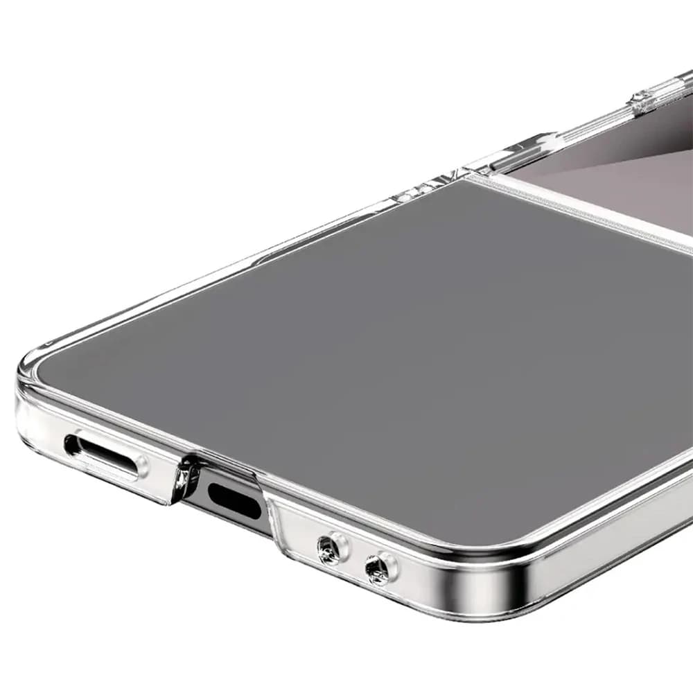 قاب Delgado تمام شفاف Samsung Galaxy Z Flip 7 مارک Green Lion — تصویر ۶