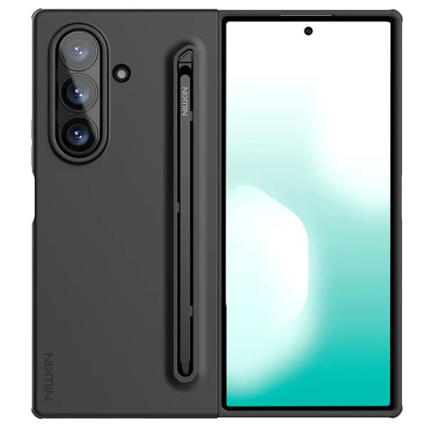 قاب سیلیکونی با قلم هوشمند Samsung Galaxy Z Fold 7 مارک نیلکین مدل Flex Pure Fold — تصویر ۵