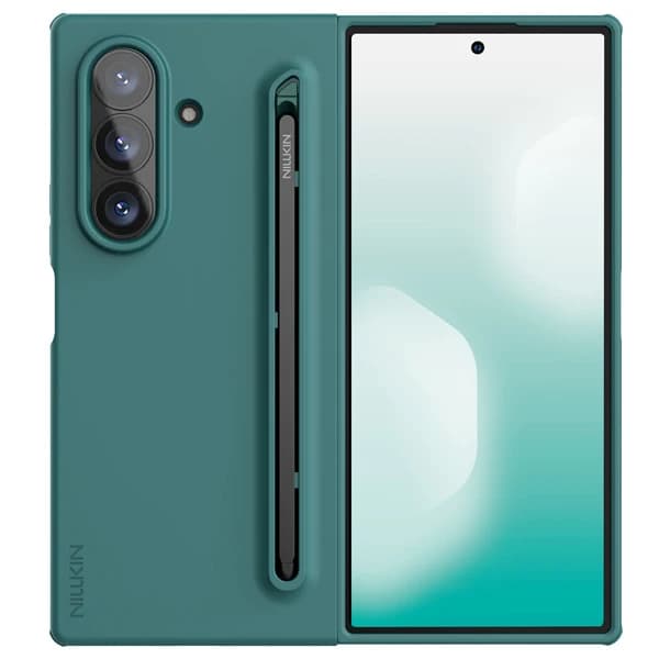 قاب سیلیکونی با قلم هوشمند Samsung Galaxy Z Fold 7 مارک نیلکین مدل Flex Pure Fold — تصویر ۲