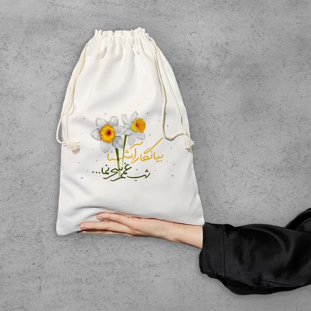 کیسه نظم دهنده بیا نگار آشنا شب غمم سحر نما — تصویر ۶