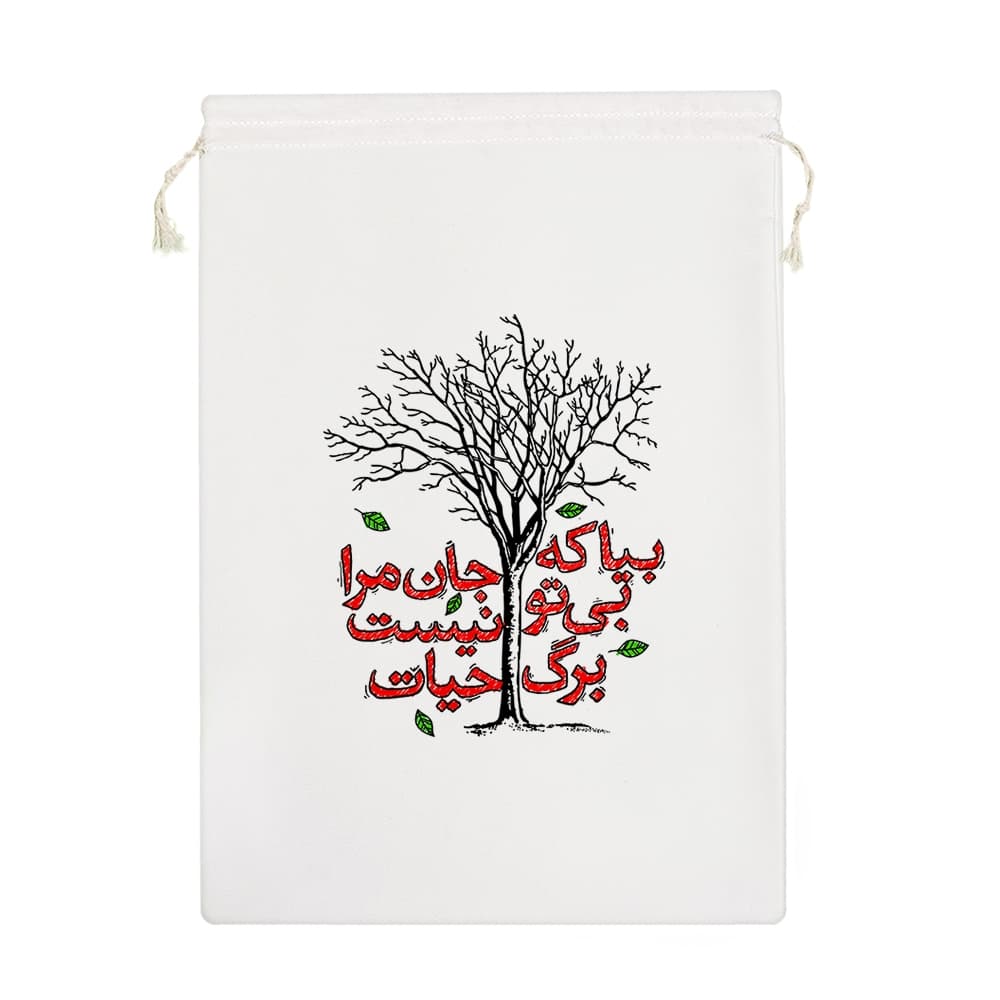 کیسه نظم دهنده بیا که جان مرا بی تو نیست برگ حیات — تصویر ۷