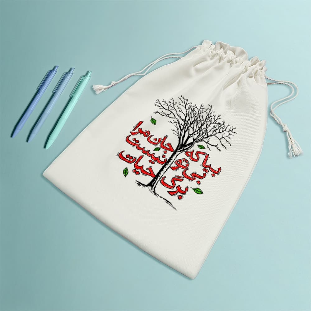 کیسه نظم دهنده بیا که جان مرا بی تو نیست برگ حیات — تصویر ۸