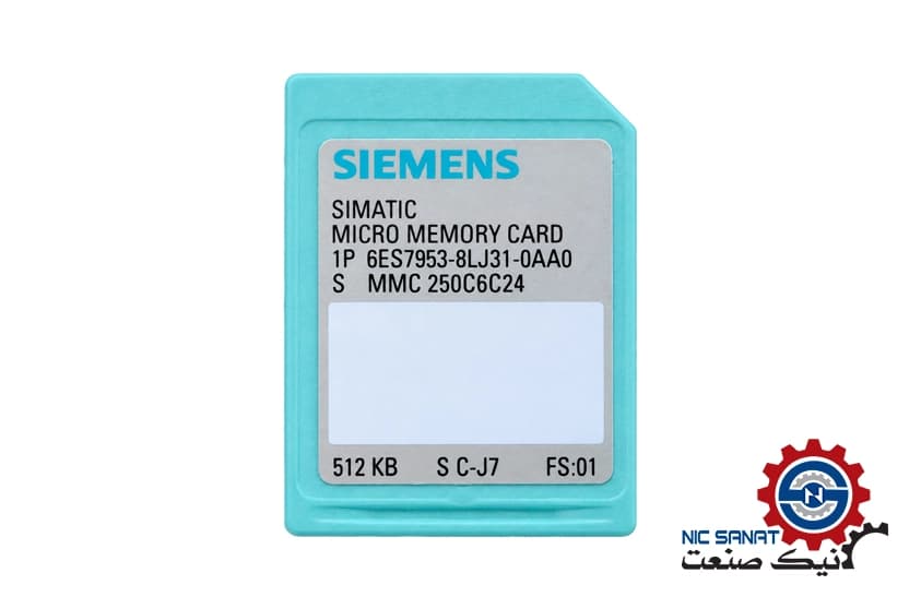 کارت حافظه 512KB مدل 6ES7953-8LJ31-0AA0 زیمنس