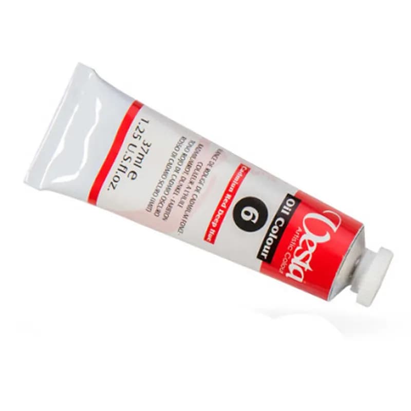 رنگ روغن وستا مدل Cadmium Deep Hue 6 حجم 37 میلی لیتر — تصویر ۲