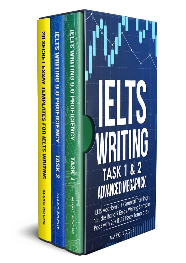 کتاب IELTS Writing Task 1 & 2 (رایتینگ آیلتس تسک ۱ و ۲) نسخه انگلیسی PDF | مارک روش