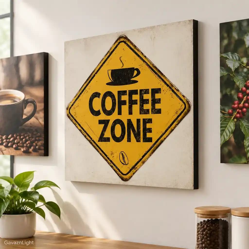 تابلو شاسی coffee zone