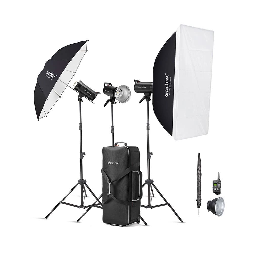 کیت فلاش استودیویی گودکس Godox SK-400IIV 3-Light Kit