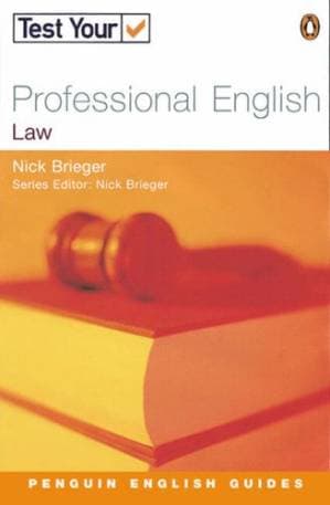 دانلود کتاب Test Your Professional English: Law (Penguin Joint Venture Readers)