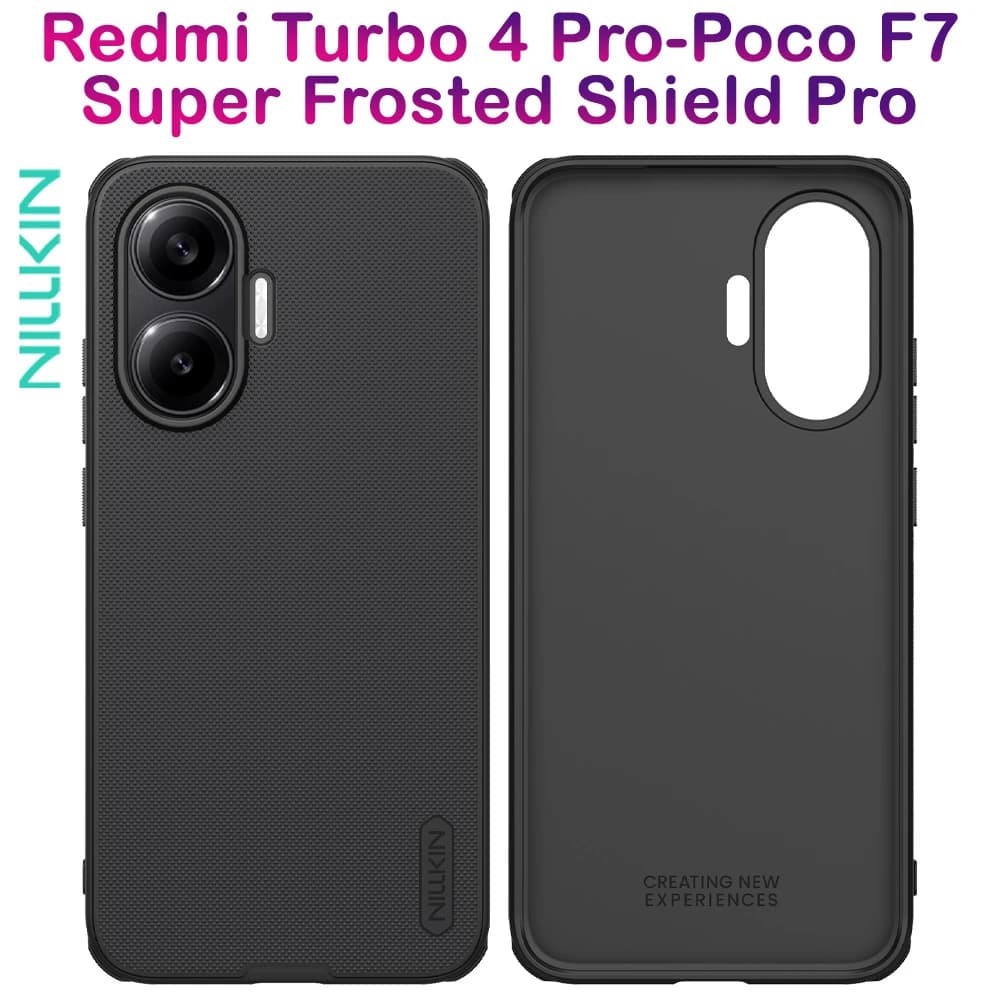 قاب ضد ضربه Xiaomi Redmi Turbo 4 Pro مارک نیلکین مدل Super Frosted Shield Pro