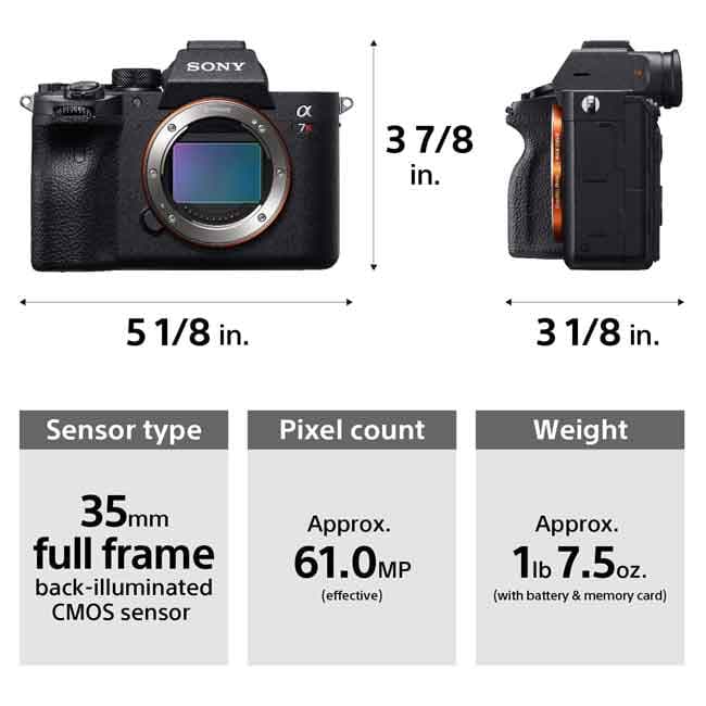 دوربین بدون آینه سونی Sony a7R IV Body Only فقط بدنه — تصویر ۲