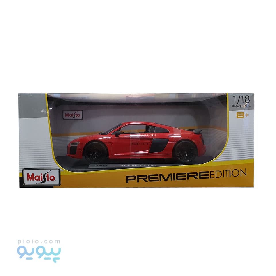 ماکت ماشین فلزی مایستو مدل Audi R8 V10 Plus — تصویر ۷