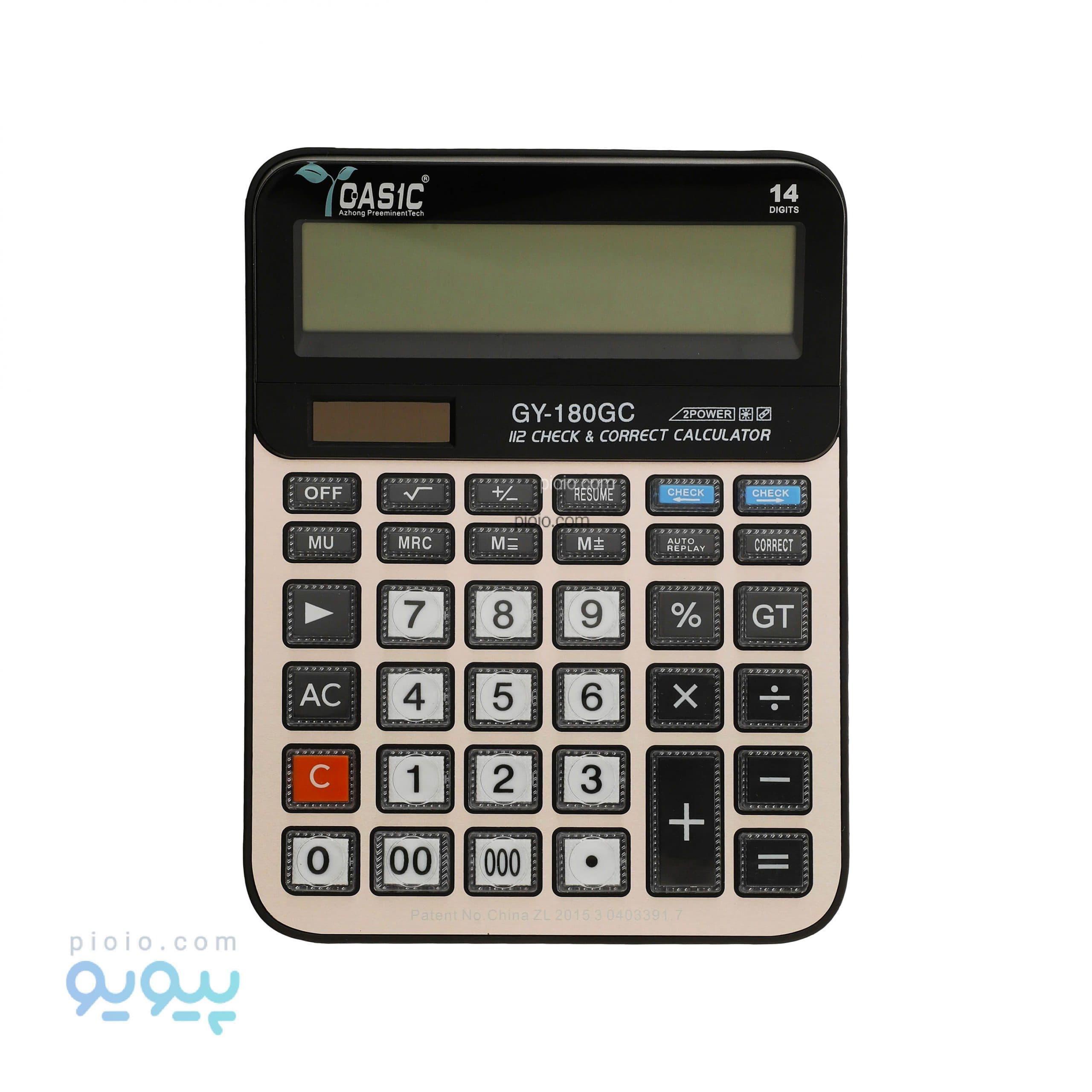 ماشین حساب کاسیک مدل GY-180GC تک و عمده