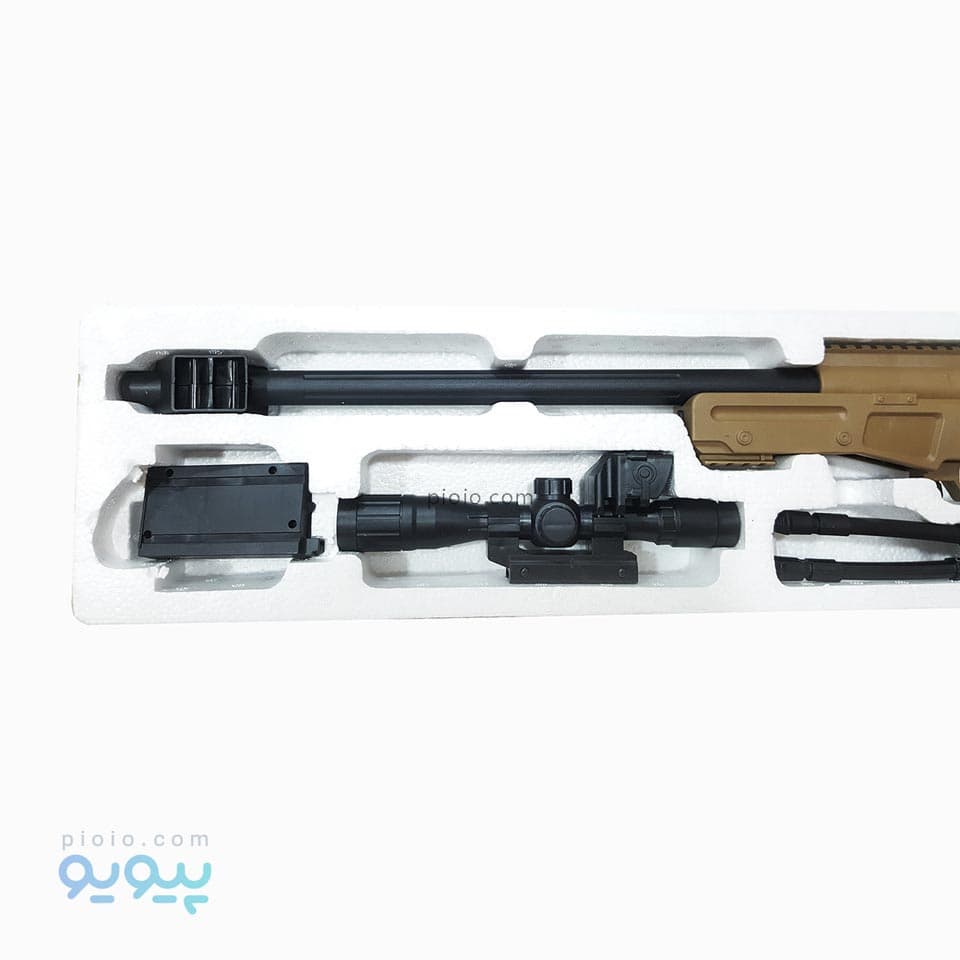 تفنگ ساچمه ای اسباب بازی پلاستیکی مدل 868A لیزری — تصویر ۳