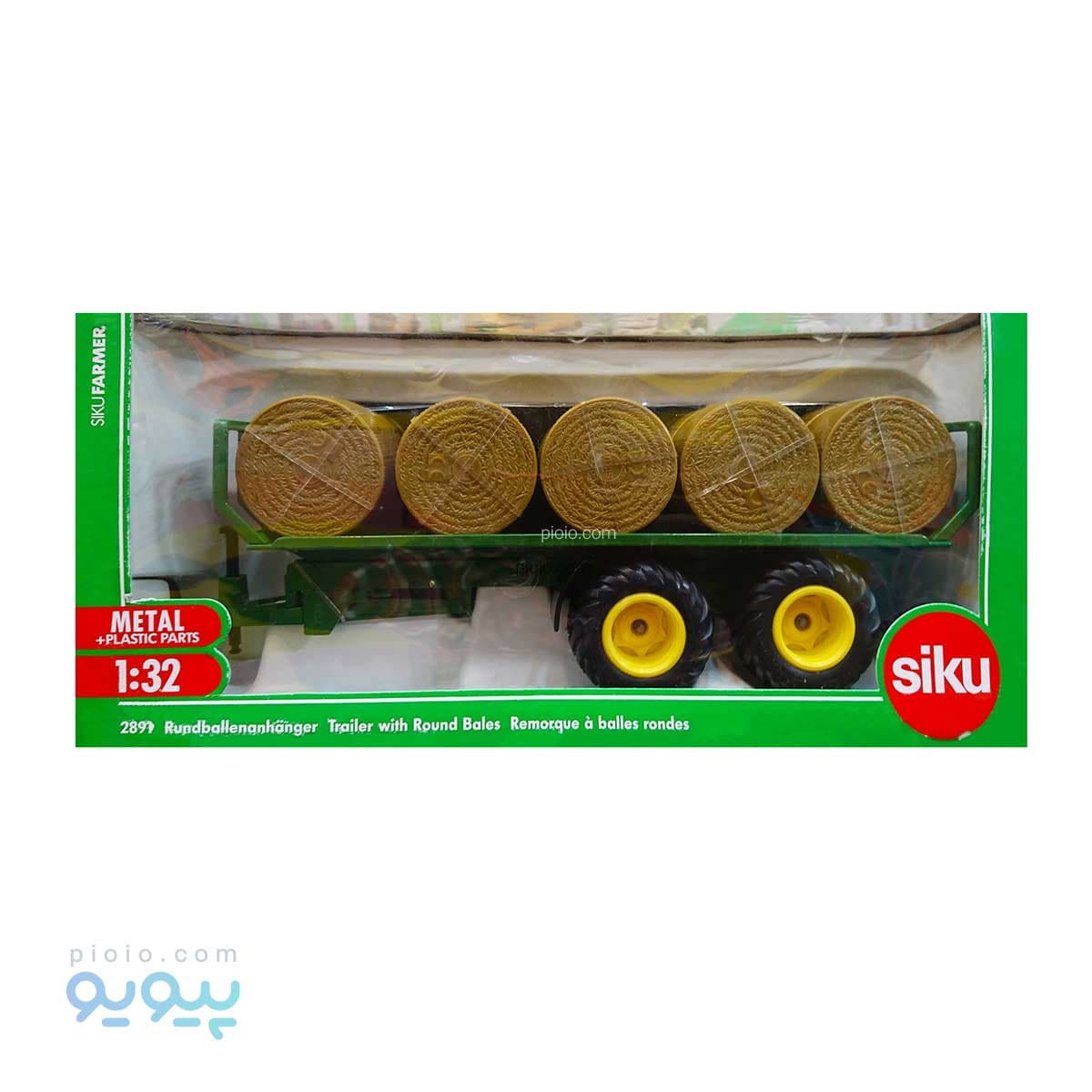 اسباب بازی ماکت تریلر یدک کش حمل یونجه سیکو آیتم 2891