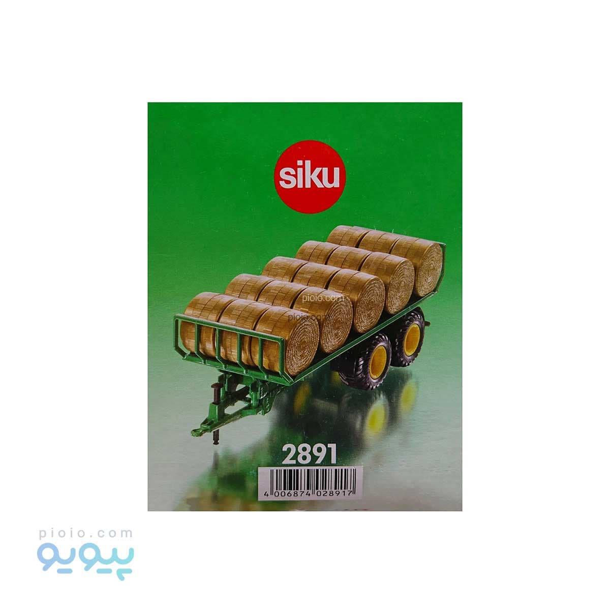 اسباب بازی ماکت تریلر یدک کش حمل یونجه سیکو آیتم 2891 — تصویر ۲