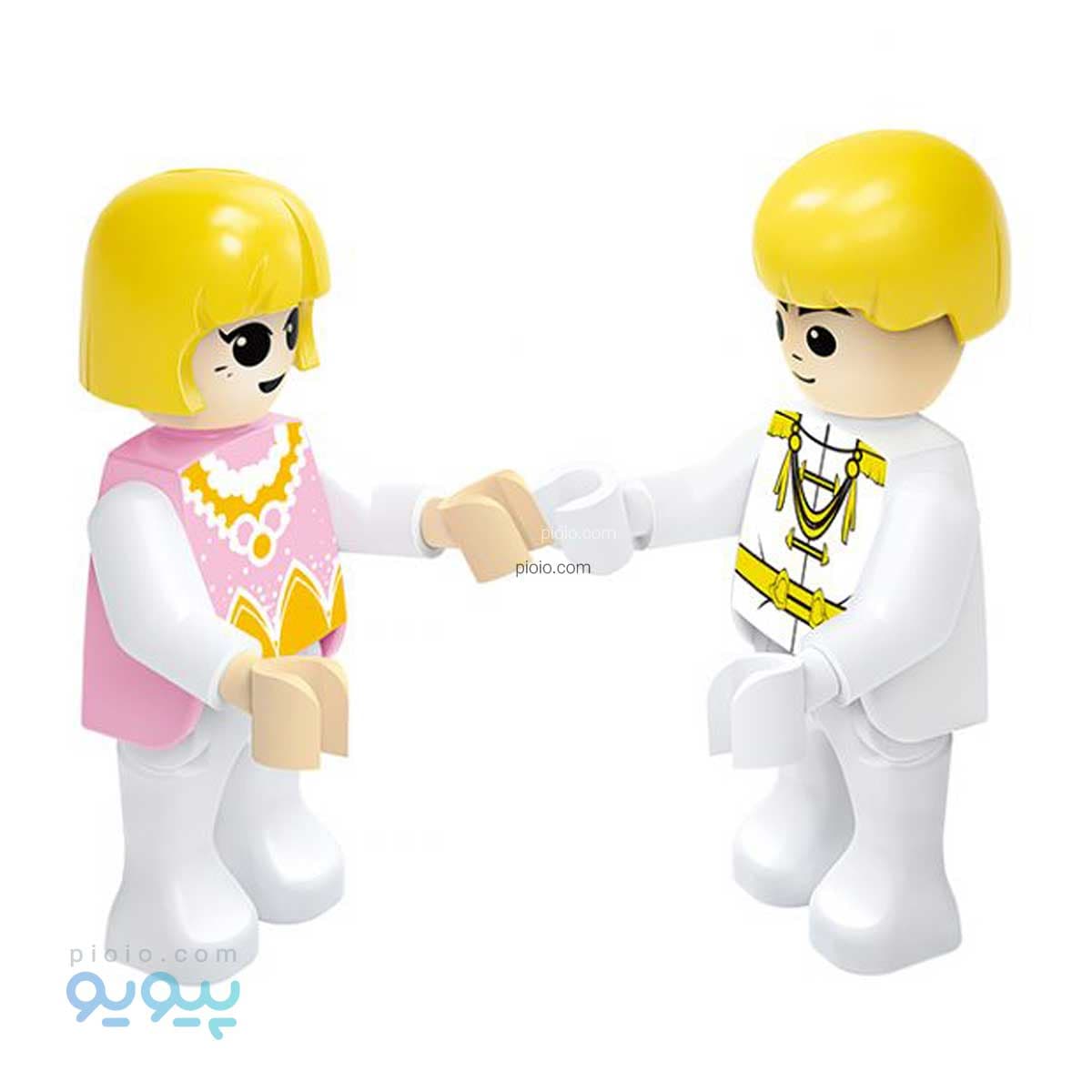 لگو ساختنی جشن عروسی COGO آیتم 3265 تک و عمده — تصویر ۴