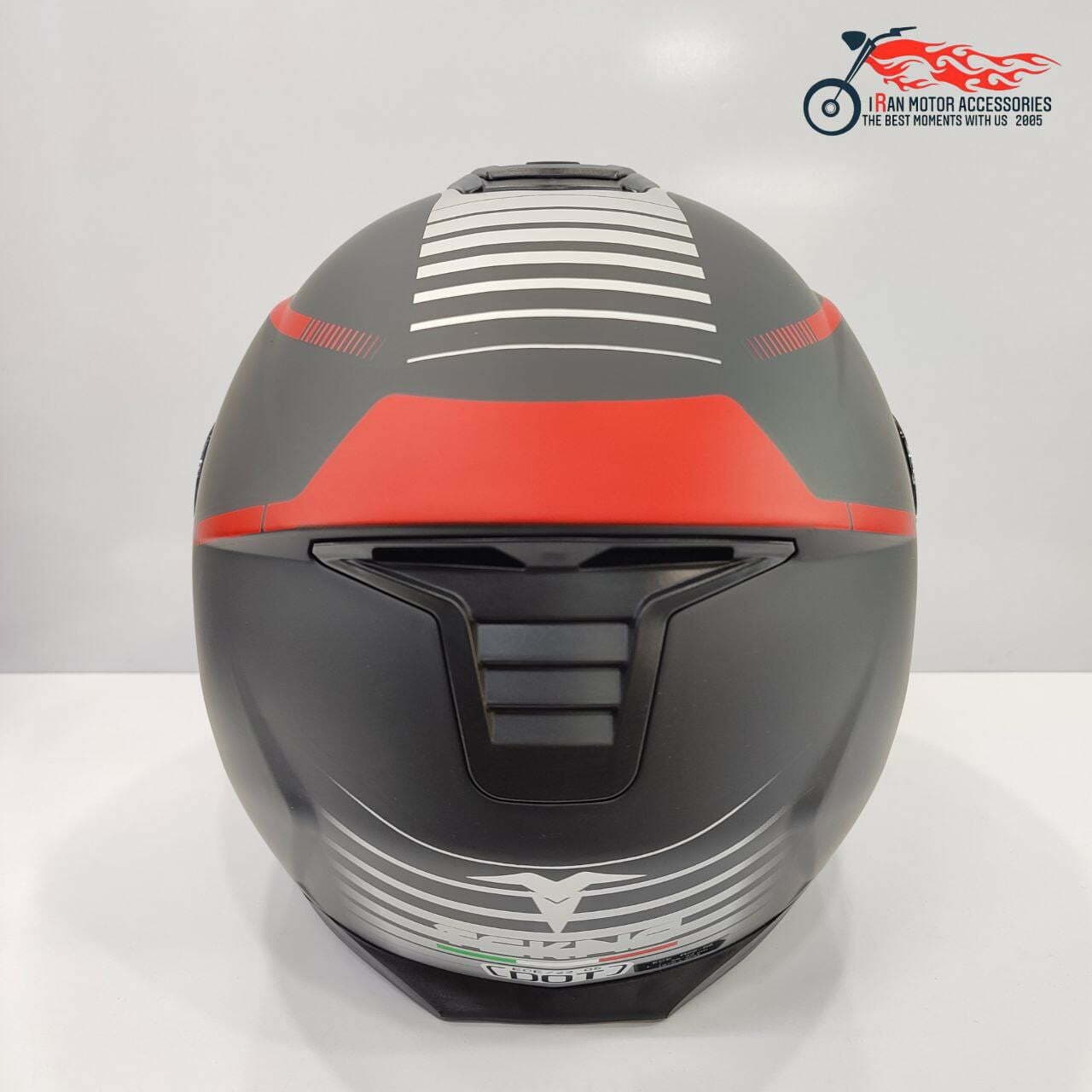 کلاه کاسکت فک متحرک تکنو TEKNO کد 516 — تصویر ۳