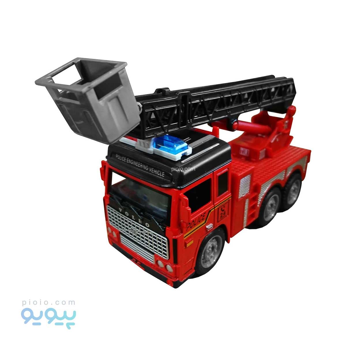 ماشین فلزی آتش نشانی آیتم W9608 عمده و کارتنی — تصویر ۸