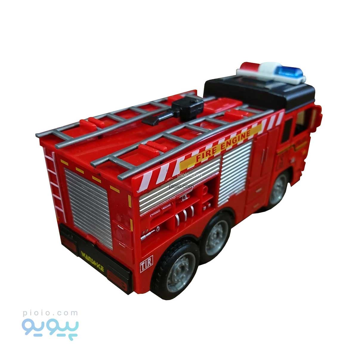 ماشین فلزی آتش نشانی آیتم W9608 عمده و کارتنی — تصویر ۶