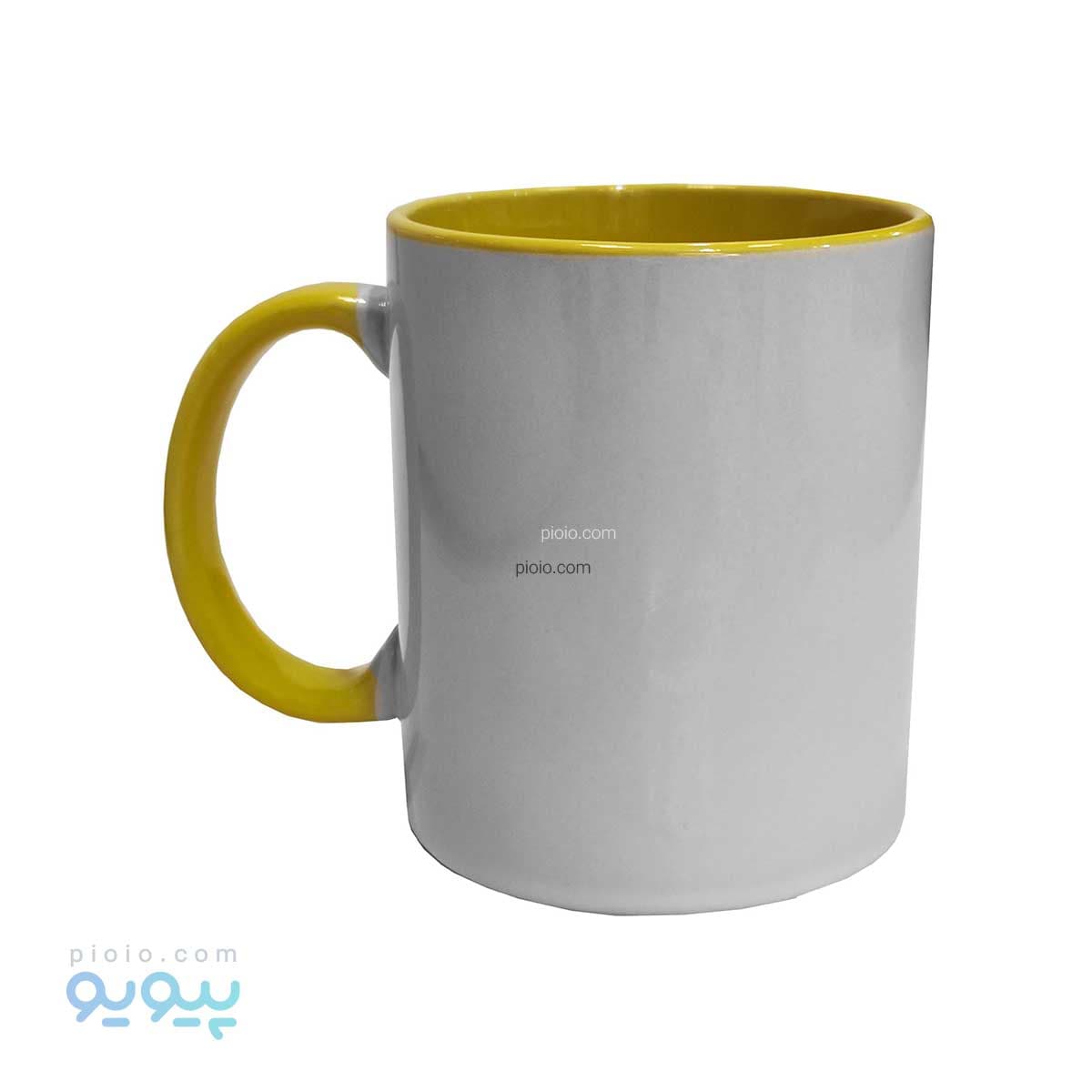 لیوان سرامیکی دو رنگ آیتم 3871 — تصویر ۴