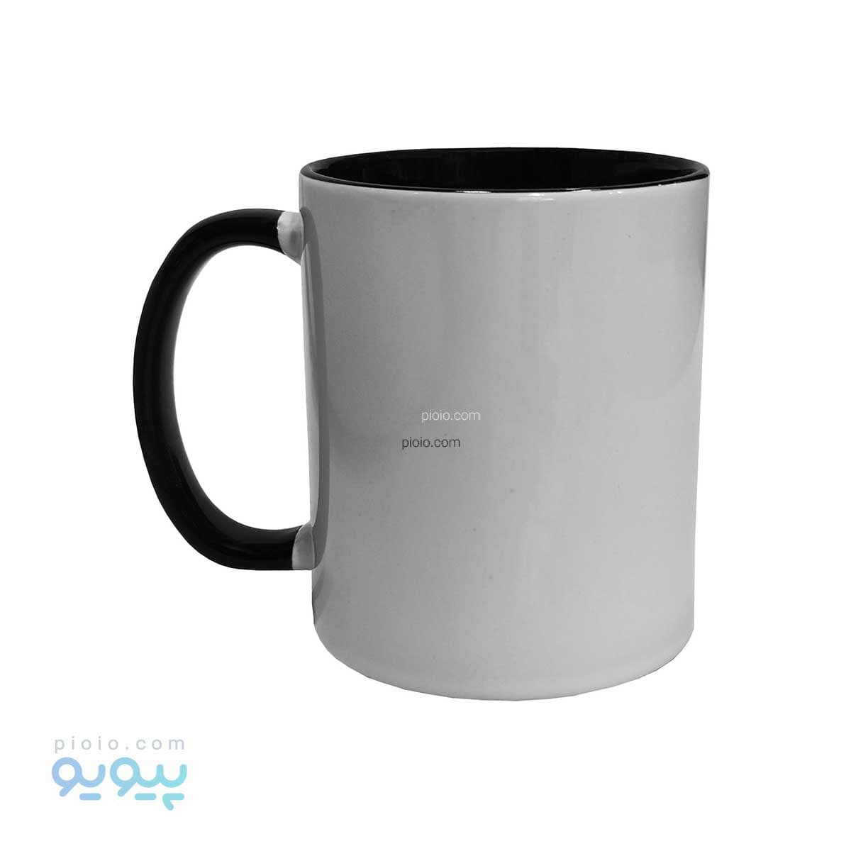 لیوان سرامیکی دو رنگ آیتم 3871 — تصویر ۶